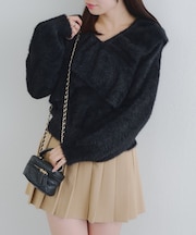 【RMAF】フェザークロスフリルニット