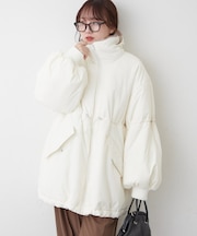 衿ファードロスト中綿ジャケット