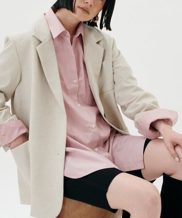 【LARUTA】ちびロゴ刺?BIGシャツ