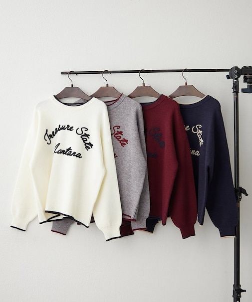 【NAO】コード刺繍ロゴプルオ-バー