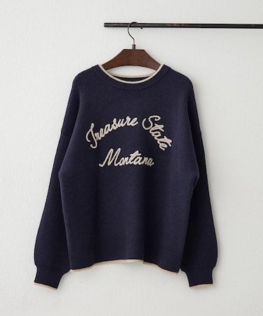 【NAO】コード刺繍ロゴプルオ-バー