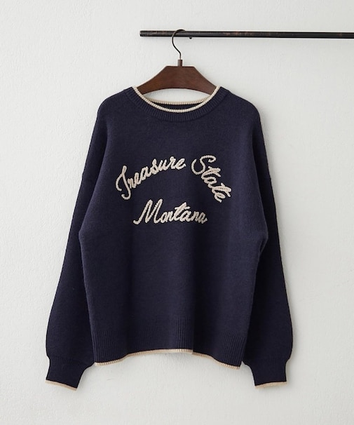 【NAO】コード刺繍ロゴプルオ-バー