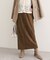 【natural couture】マルチウェイカットスウェードスカート