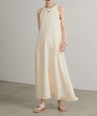 【LARUTA】アメスリフリンジワンピース