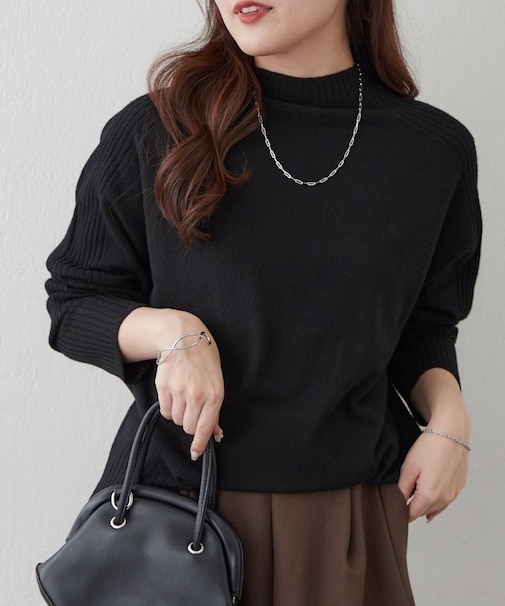 【RMAF】エポーレットショルダーニットプルオーバー