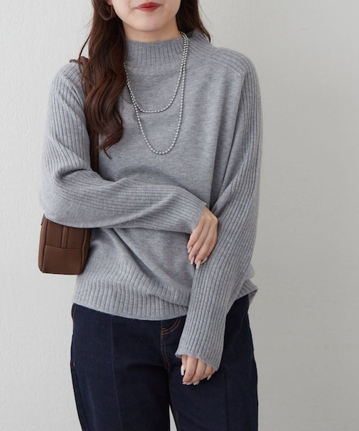 【RMAF】エポーレットショルダーニットプルオーバー