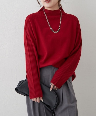 【RMAF】エポーレットショルダーニットプルオーバー