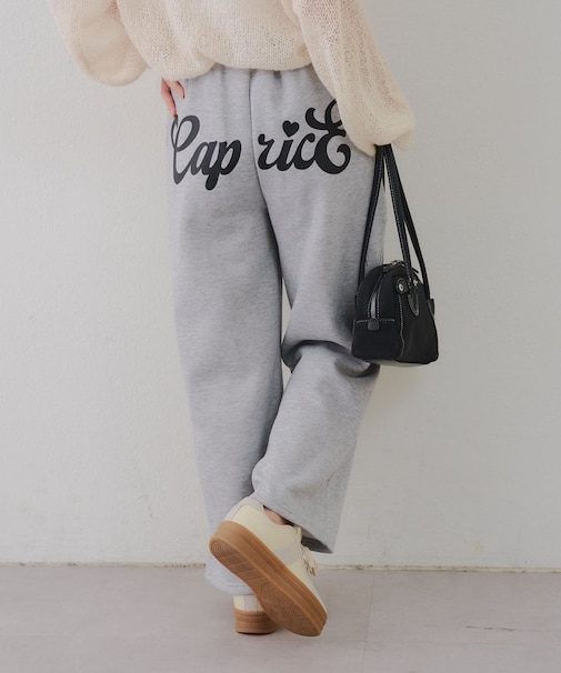 バックプリント入り【RMAF】キラキラスウェットパンツ