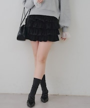 【RMAF】レースフリルミニスカート