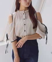 【one after another】【WEB限定/リバイバル】肩リボン2way