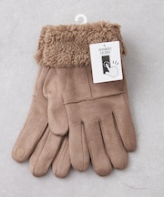 スマホタッチ機能付き！ムートン風手袋