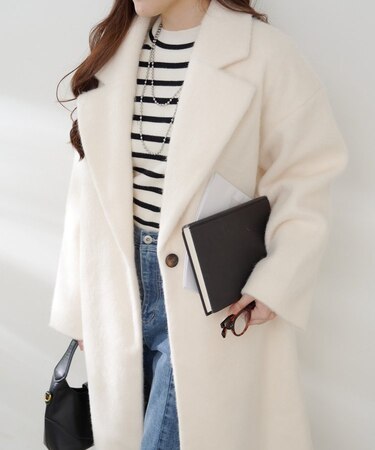 シャギーチェスターコート