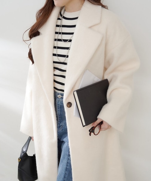 シャギーチェスターコート