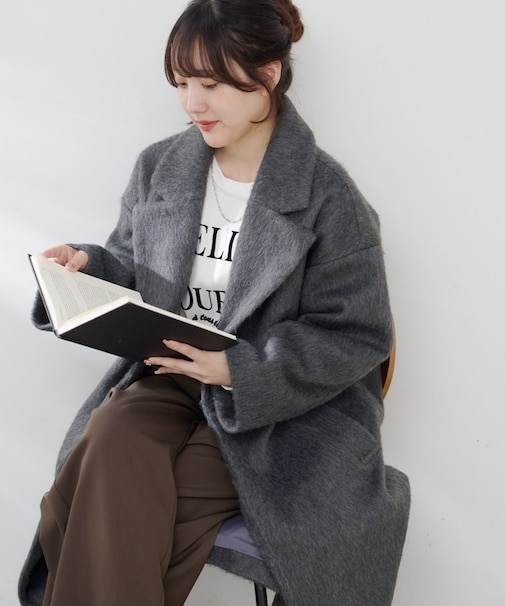 シャギーチェスターコート