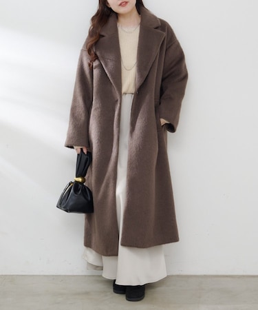 シャギーチェスターコート