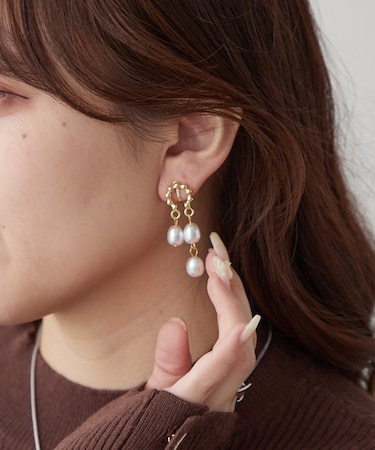 【RMAF】3パールイヤリング