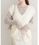 【natural couture】フェザーヤーンニットベスト