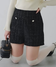 【Holiday collection】ツイードショートパンツ