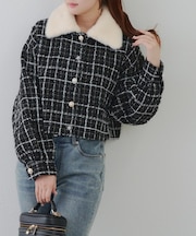 【RMAF】ラメツイード多ボタンジャケット