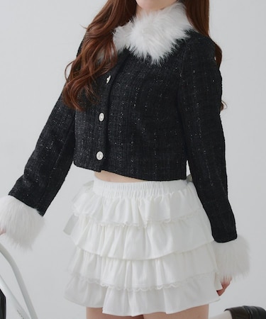 【Holiday collection】ツイードジャケット