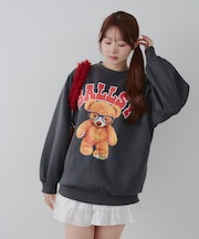 【RMAF】メガネを付けたくまさん裏起毛スウェット