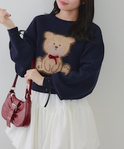 【RMAF】リボンくまさんニット