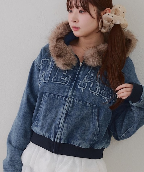 スタッフ注目アイテム☆【RMAF】丈違いファー付フードブルゾン