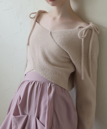 【Seemi.】クロスニット