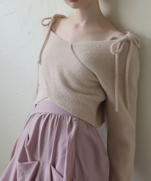 【Seemi.】クロスニット