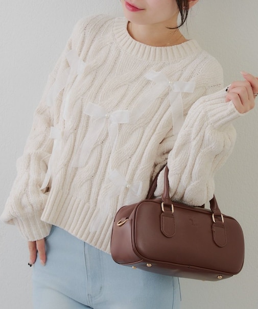 【RMAF】オーガンリボンモールニット