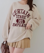 【RMAF】ロゴモールニット