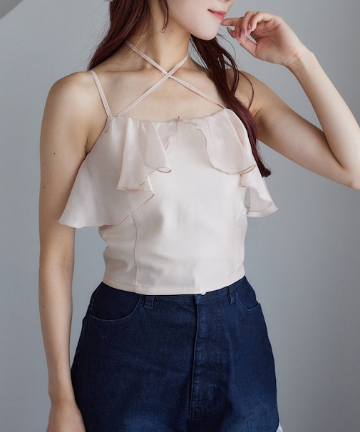 【one after another】首クロスビスチェ