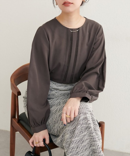 【EVERY.VERY niceclaup】フーデッドロング羽織シャツ