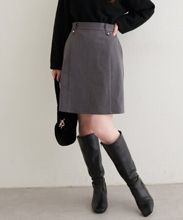 【EVERY.VERY niceclaup】台形キュロットスカート