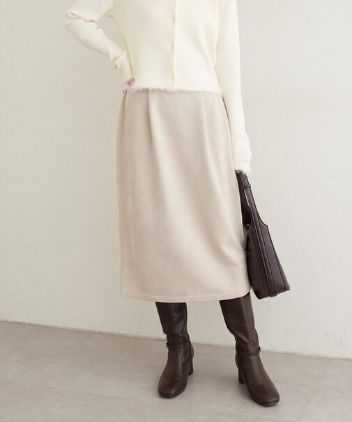 【EVERY.VERY niceclaup】セミタイトミディ丈スカート