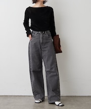 【2026SS】カーブラインデニムパンツ