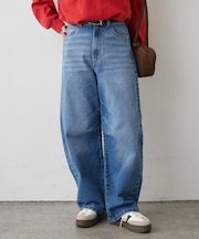 【2026SS】カーブラインデニムパンツ