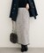 【natural couture】ストレッチツイードタイトスカート