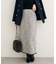 【natural couture】ストレッチツイードタイトスカート