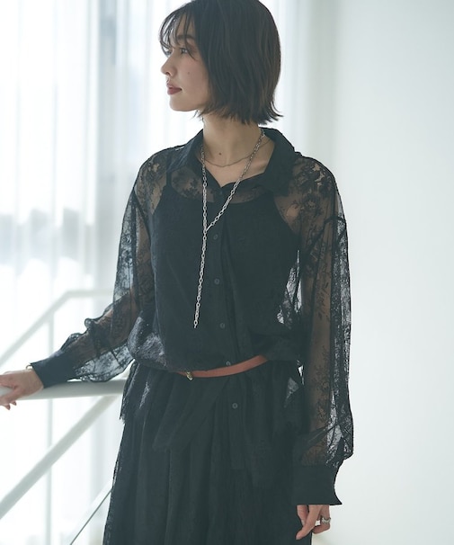 【2026SS】ひげレースシャツ
