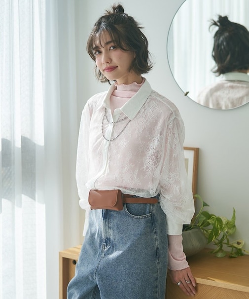 【2026SS】ひげレースシャツ