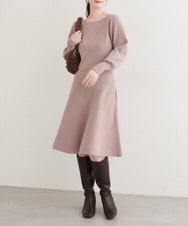 【natural couture】前後2WAYミニワンピース