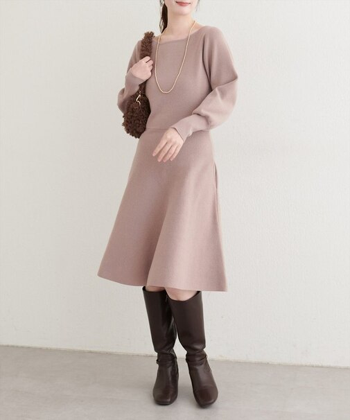 【natural couture】前後2WAYミニワンピース