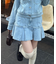 【2026SS】デニムプリーツミニスカート