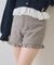 【2026SS】裾フリルショートパンツ