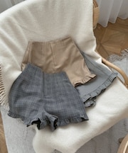 【2026SS】裾フリルショートパンツ