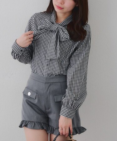 【2026SS】アソートボウタイブラウス