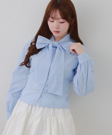【2026SS】アソートボウタイブラウス