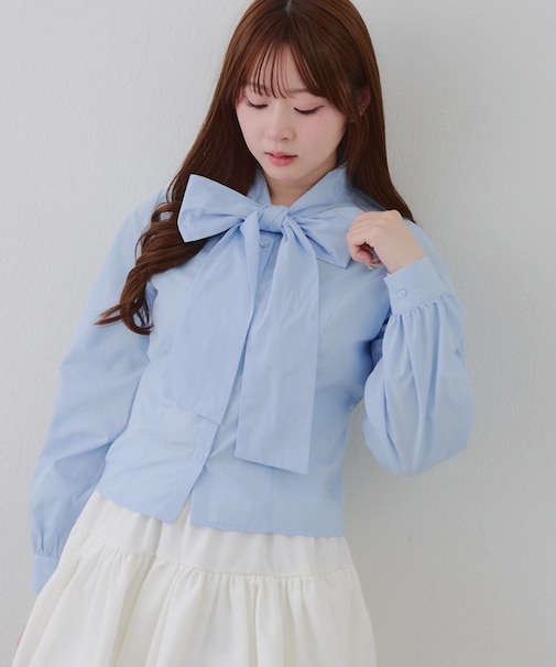 【2026SS】アソートボウタイブラウス