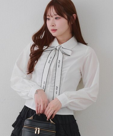 【2026SS】アソートボウタイブラウス